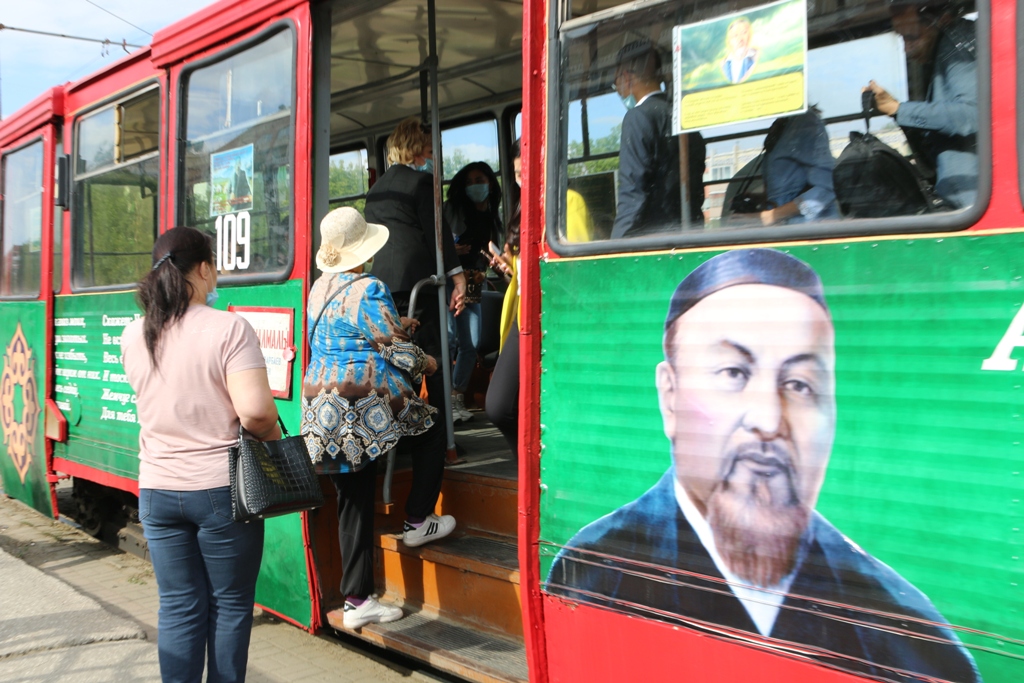 Павлодарда «Абай трамвайы» жолға шықты