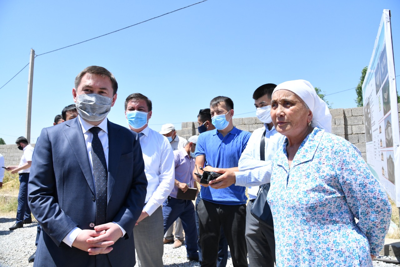 Шымкенттегі Елтай тұрғын алабында үйлердің құрылысы басталды