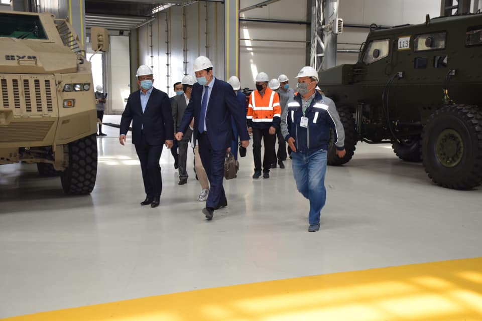 Кәсіподақтар Федерациясының басшысы кәсіпорындағы жағдаймен танысты