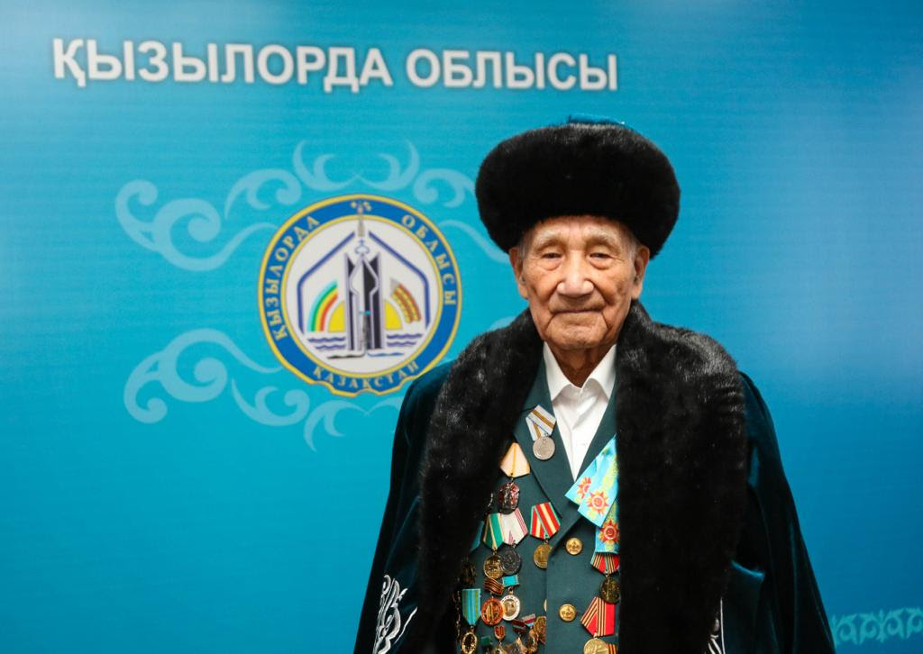 Соғыс және еңбек ардагері Бөрібай Құлманов 100 жасқа толды