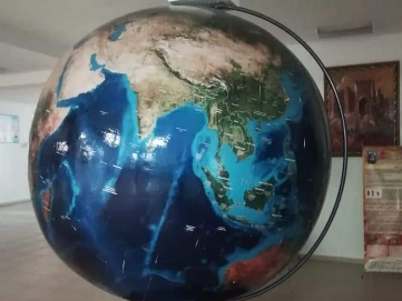 Шымкенттік оқушылар жасаған глобус КИнЭС-2020 рекордтар кітабына енді