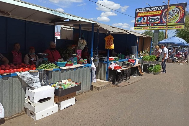 Павлодарлықтар саяжай өнімдерін өткізетін орын тапшылығына көңілі толмауда