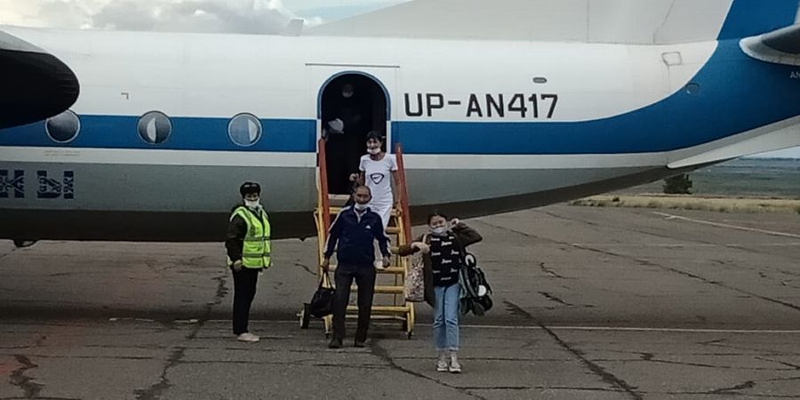 Ұшақ қатынасы қайта жанданды