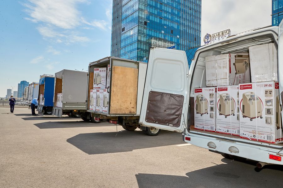 «Самұрық-Қазына» індетпен күреске көмек көрсетуде