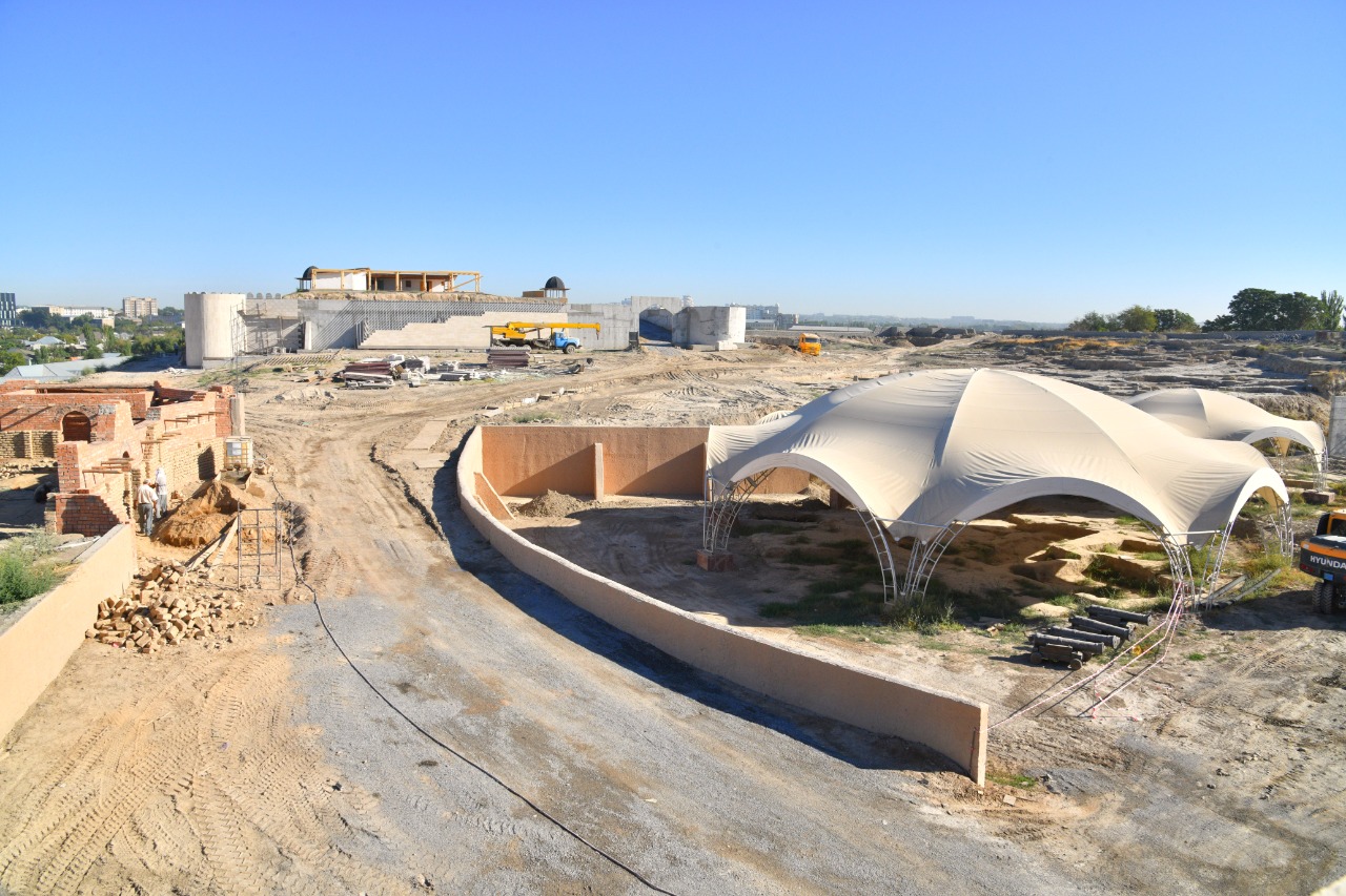 Шымкент: Цитадельдегі әрлеу жұмыстары аяқталуға жақын