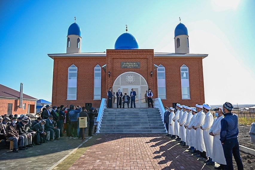 Бауырластар ауылында жаңа мешіт ашылды