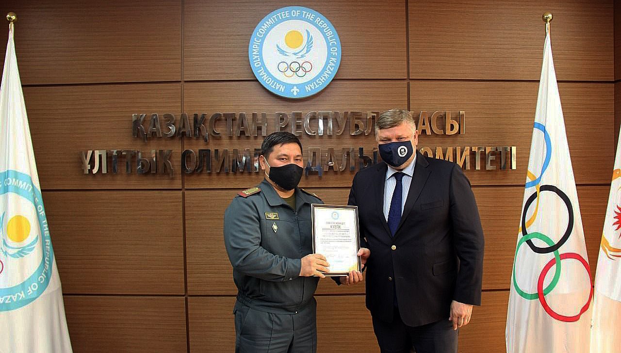 Қорғаныс министрлігінің спорт нысандары Ұлттық Олимпиада комитетінің аккредитациясына ие болды