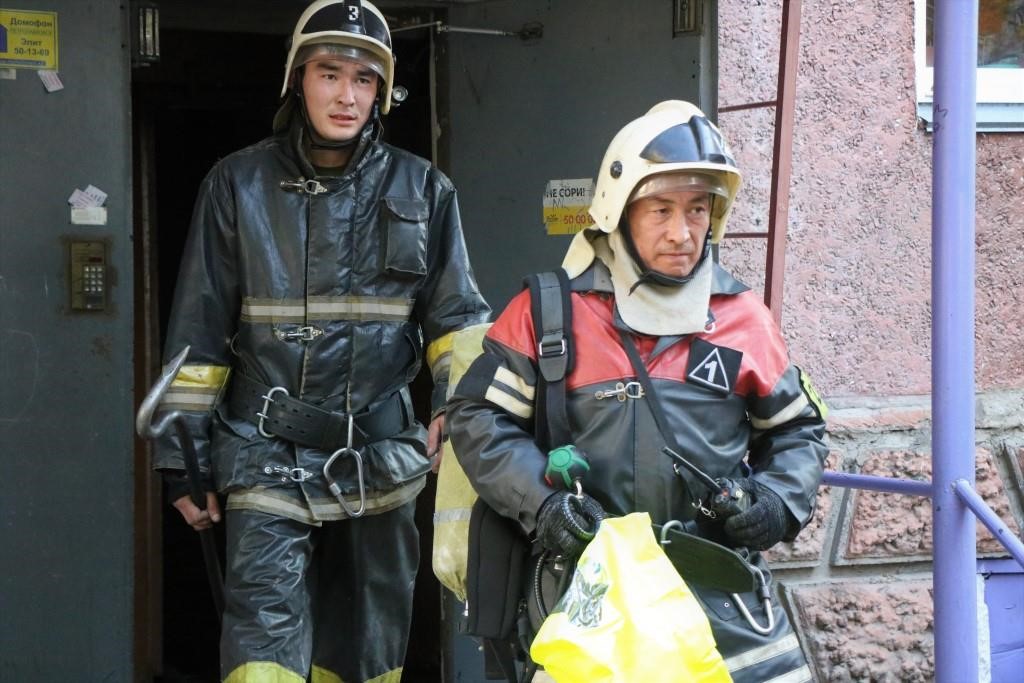 Кәсіби шеберліктің арқасында өрт жылдам сөндірілді