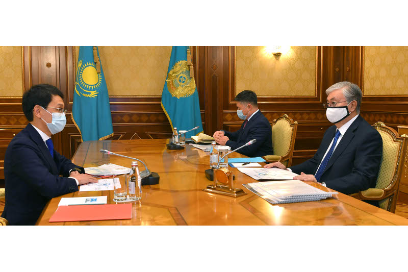 Мемлекет басшысы Бағдат Мусинді қабылдады