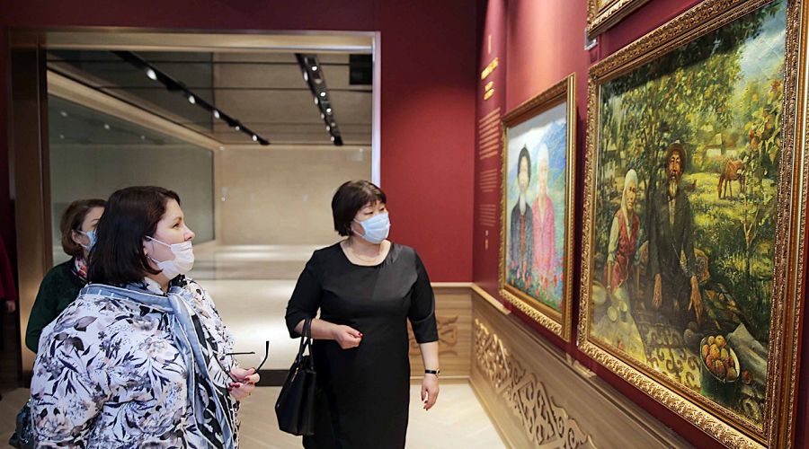 Елбасы музейінде – ақ халатты абзал жандар