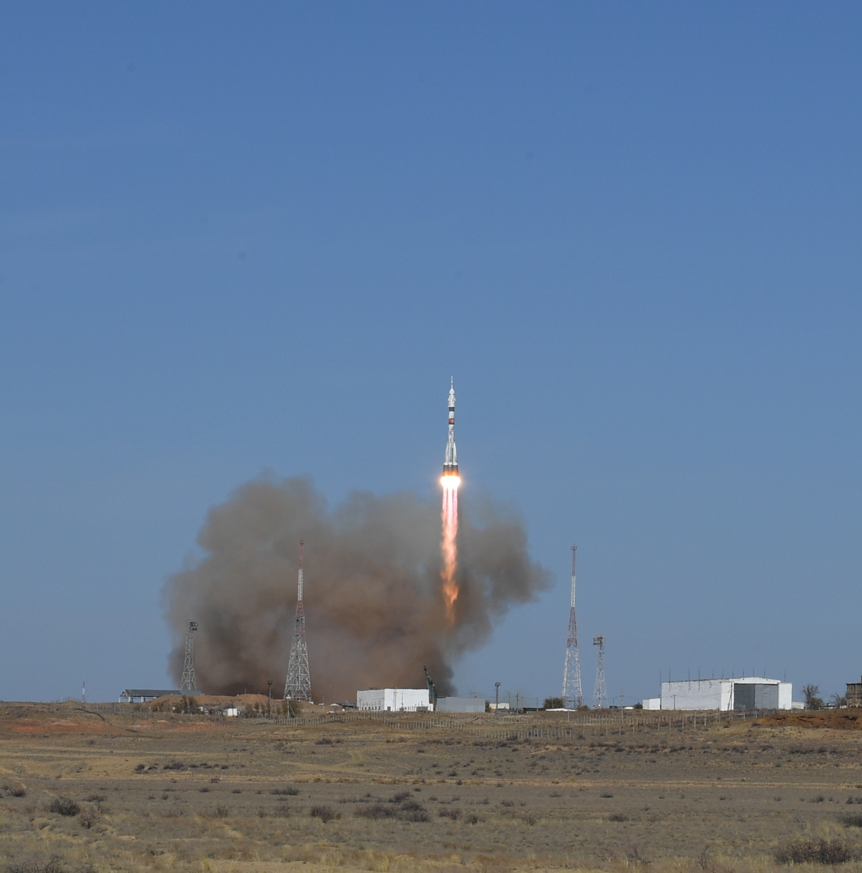 Гүлшара Әбдіқалықова "СоюзМС-17" ғарыш кемесін ұшыру шарасына қатысты