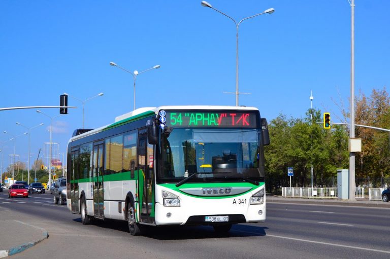 Нұр-Сұлтанда №54 автобустың қозғалыс бағыты өзгереді