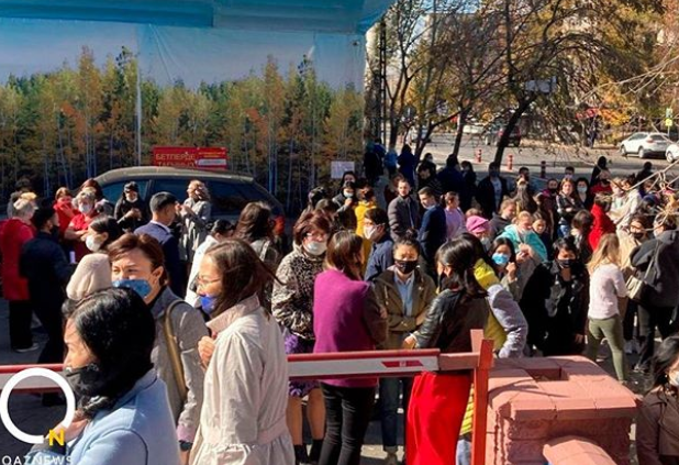 Алматыдағы бизнес-орталықтан 300-ге жуық адам эвакуацияланды