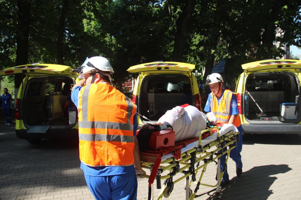 Шымкентте жедел жәрдем станциясының мамандары жаппай аттестациядан өтуде