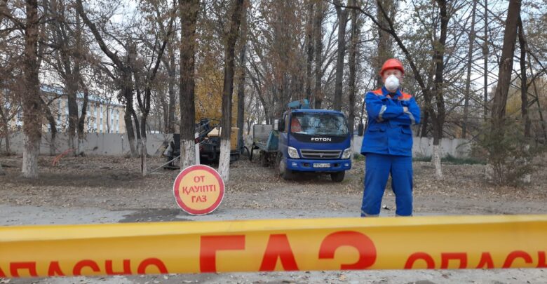 Тараз қаласында газ құбыры жарылды