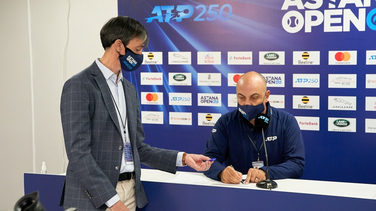 Теннистен Astana Open турнирінің жеребе тарту рәсімі өтті