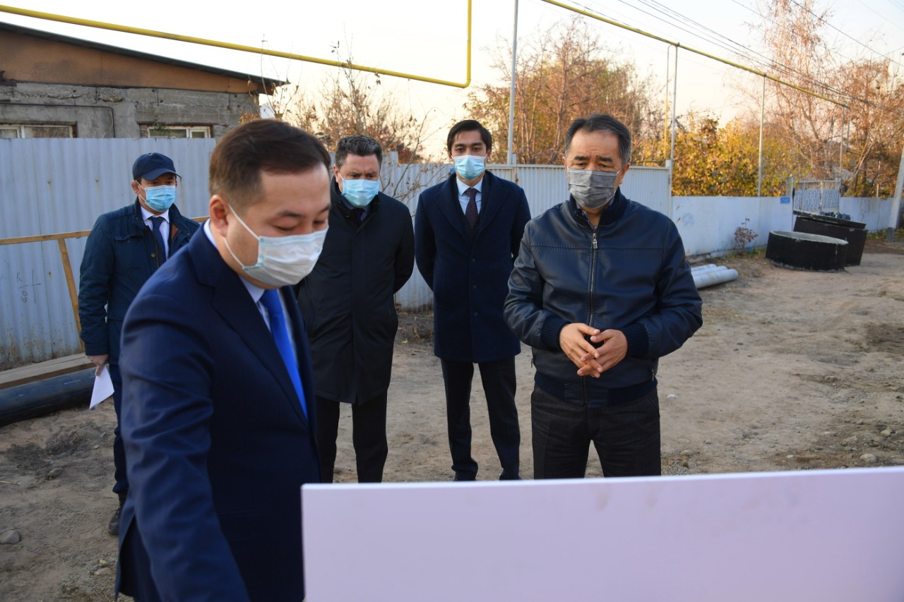 Алматының Наурызбай ауданында орталық сумен қамтамасыз ету 30%-ды құрайды