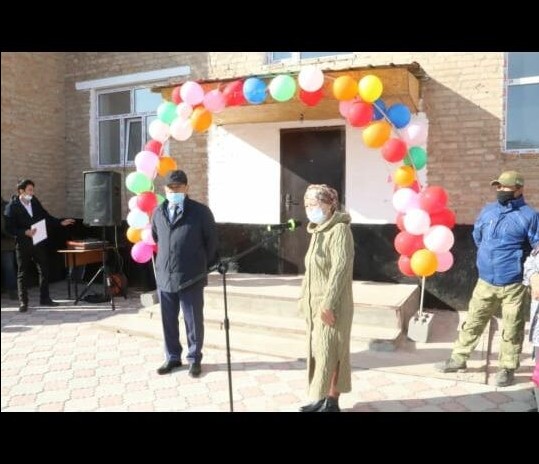 Мойынқұм тұрғындарына жатақхана берілді