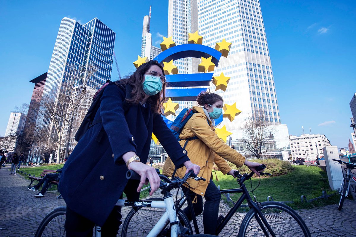 Вирус құрсауындағы Еуропа