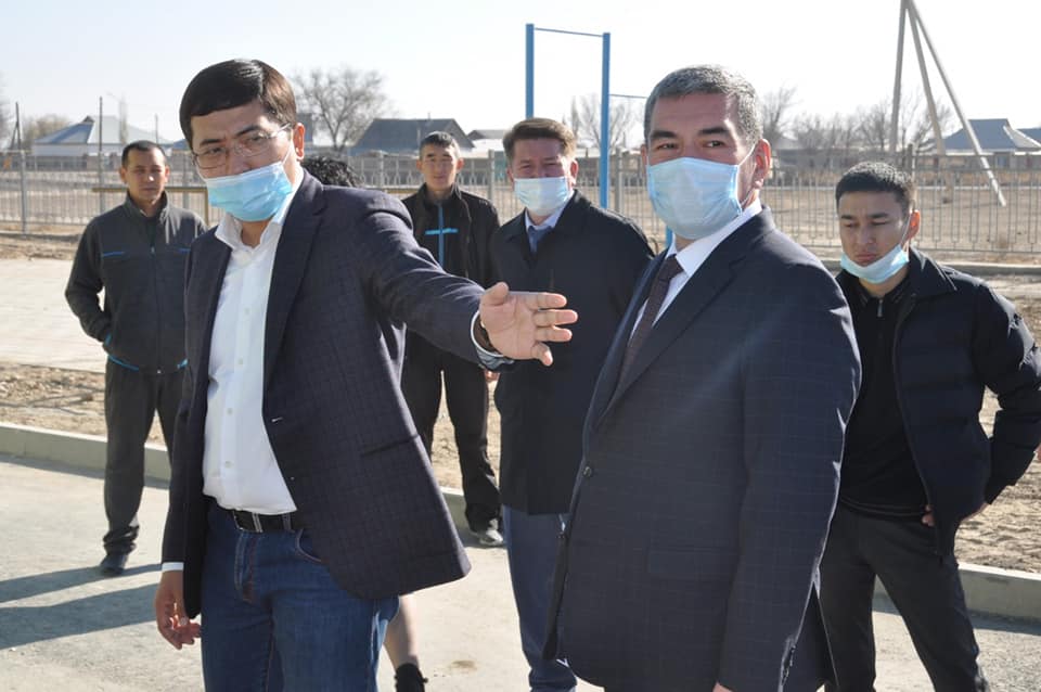 Шу ауданының білім нысандарына жіті көңіл бөлінуде