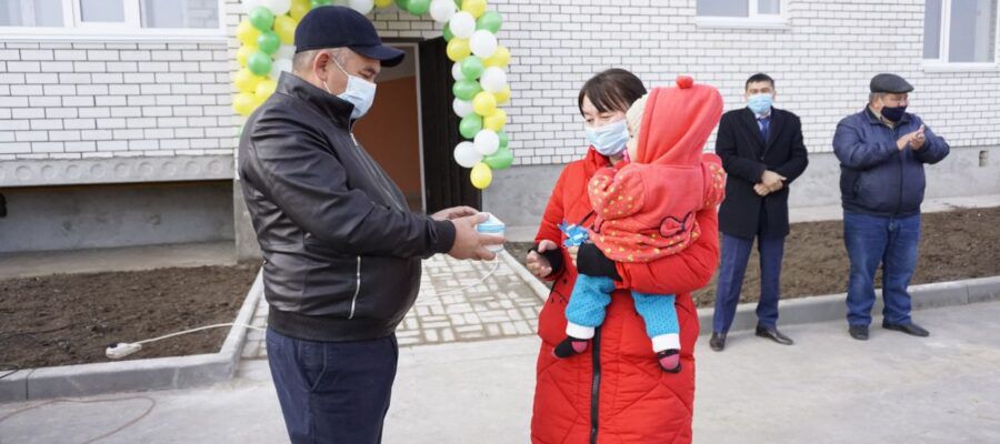 Көпбалалы ана пәтерлі болды