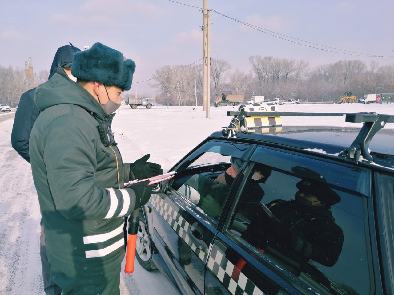 Такси қызметі бойынша көліктік бақылау инспекциясының жұмысына мониторинг жүргізілді