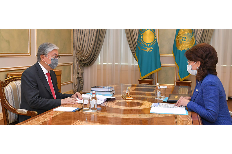 Президент Ақпарат және қоғамдық даму министрін қабылдады