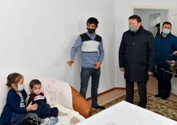 СҚО-да кезекте тұрған 186 отбасы баспанаға ие болды