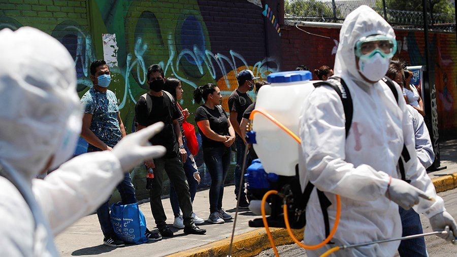 Мексикада эпидемия құрбандарының саны 100 мыңнан асты