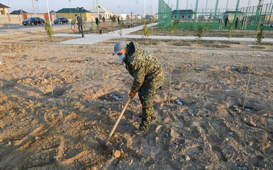 Түркістанды түлетуге аудандар атсалысуда