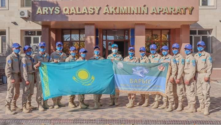 Түркістандықтар әскери-патриоттық жиында жүлделі орынға ие болды