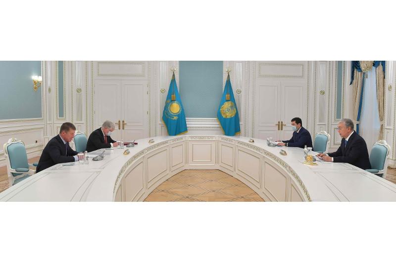 Мемлекет басшысы Ресей Президенті Әкімшілігі Басшысының орынбасарын қабылдады