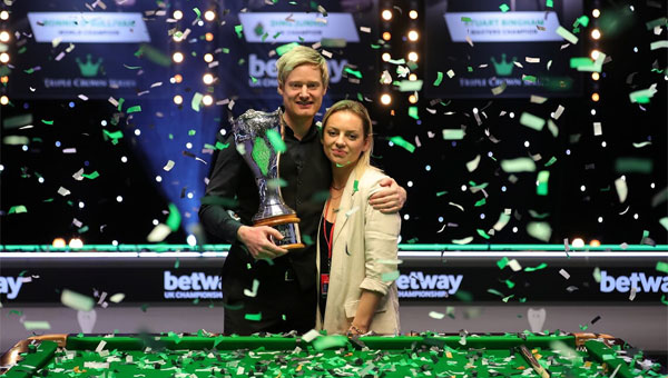 Нил Робертсон снукерден Ұлыбритания чемпионы атанды