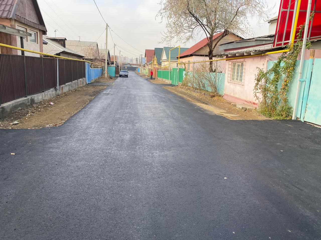 Алматының шеткі аймақтарында 40 шақырымнан астам жаңа жолдар салынды