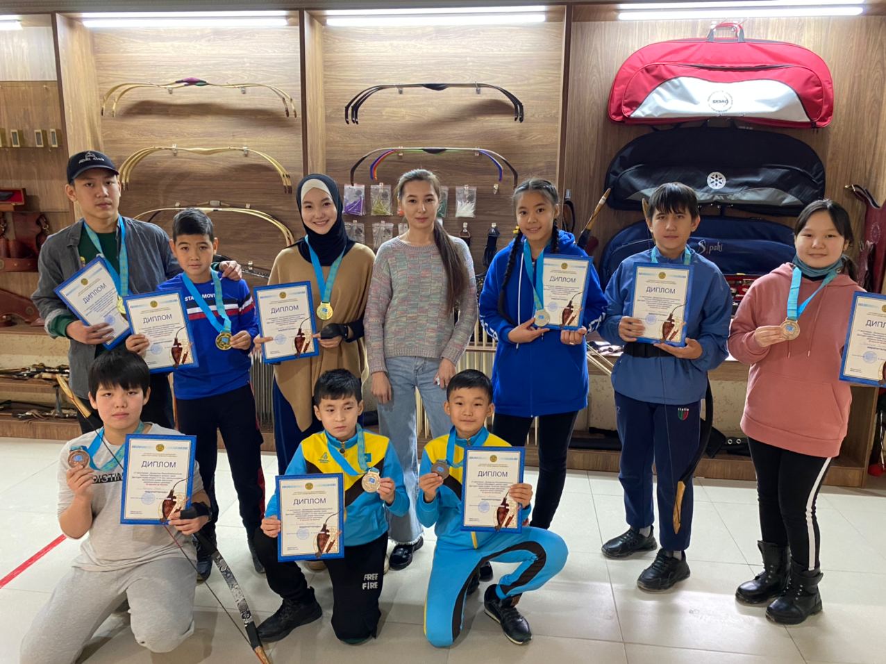 Жаңаөзенде дәстүрлі садақ ату мектебі ашылды