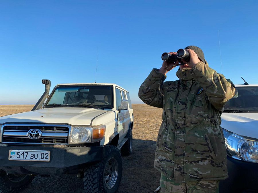 Киік қорғаушылармен өткен бір күн