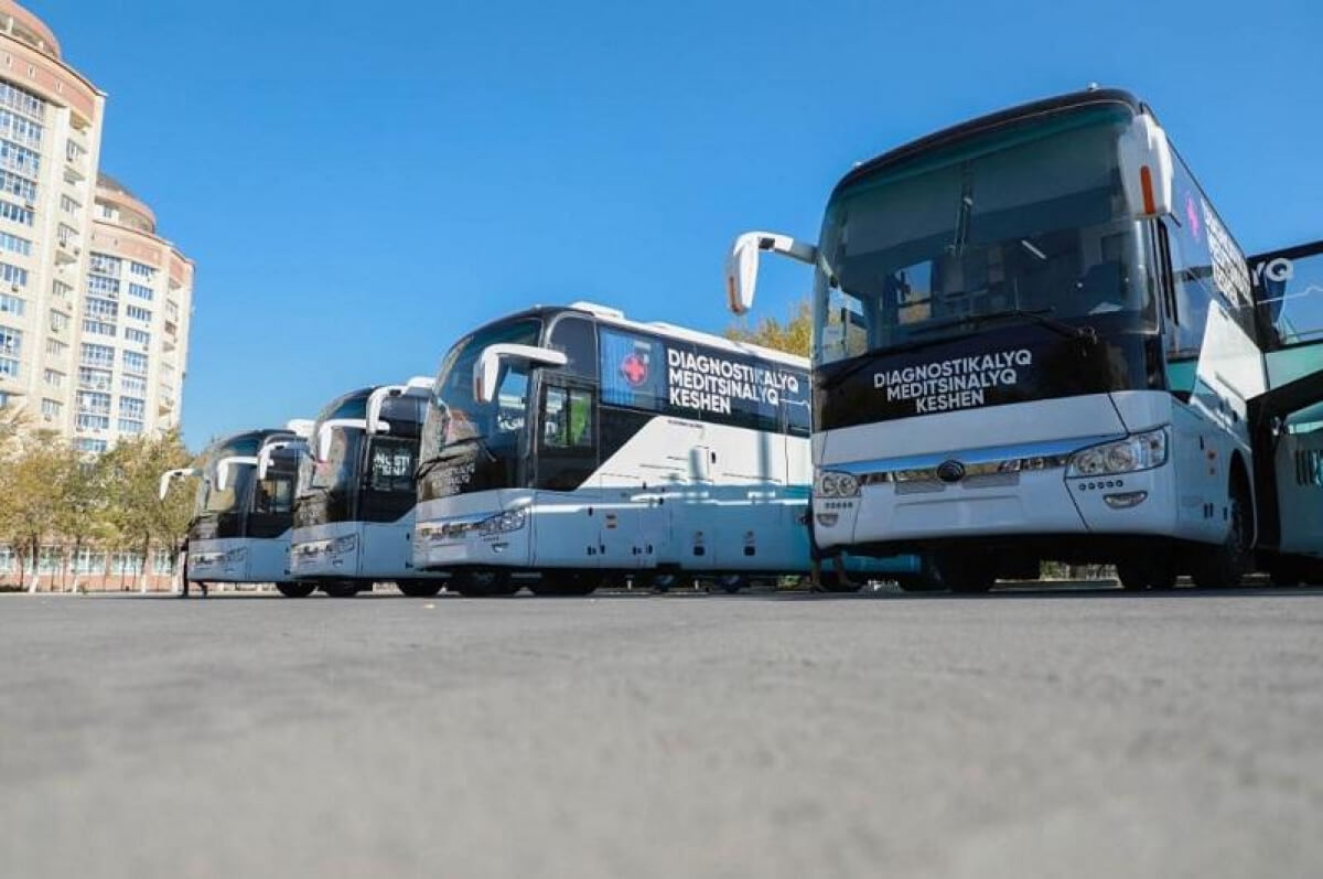 Жылжымалы медициналық кешен жеткізілді