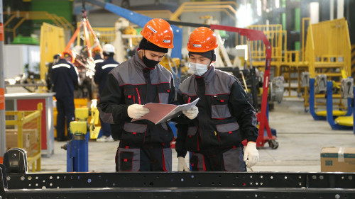 Мамин Саран қаласында «Yutong» автобустарын шығаруды бастап берді