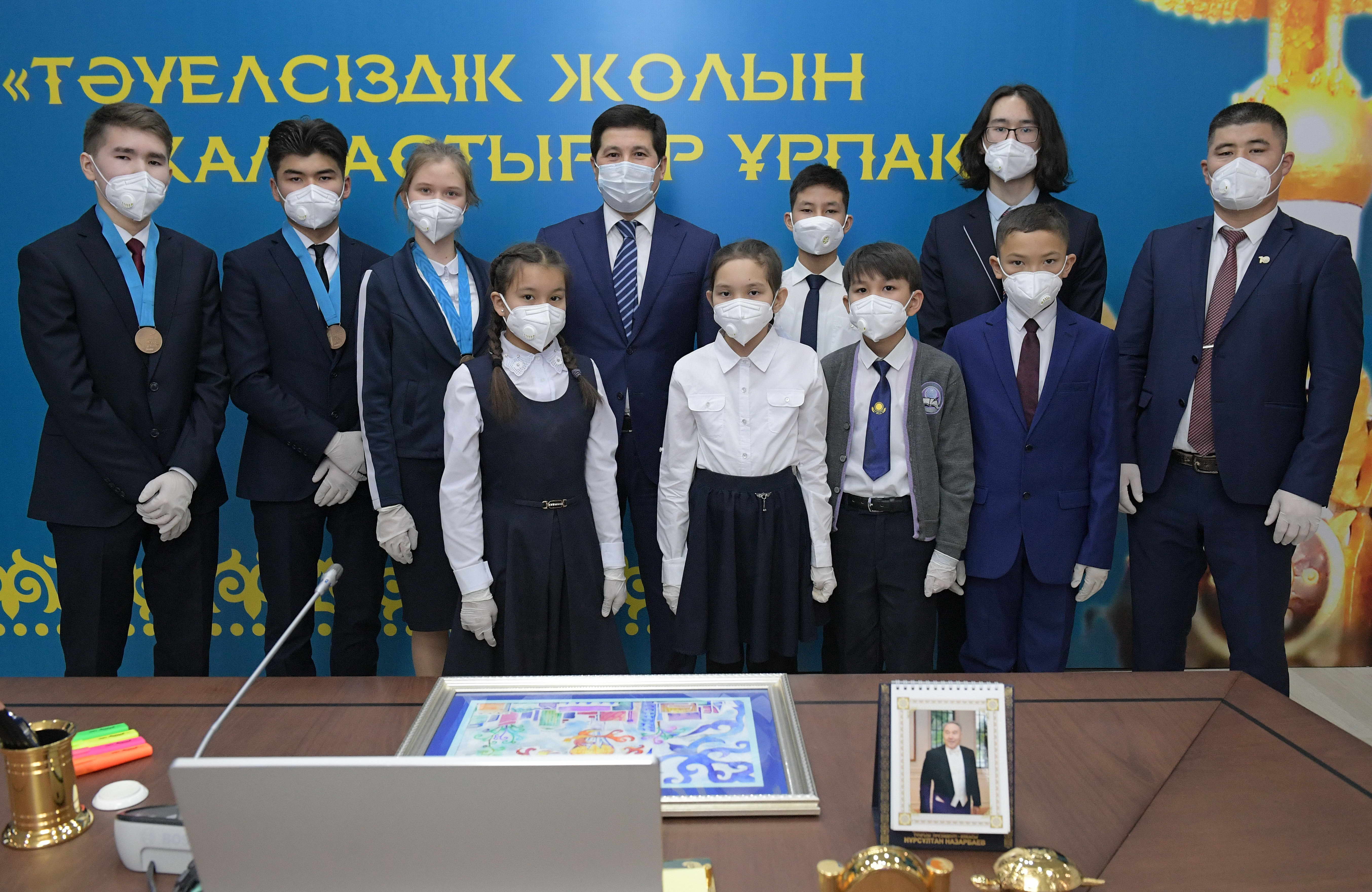 Дарынды оқушылар марапатталды