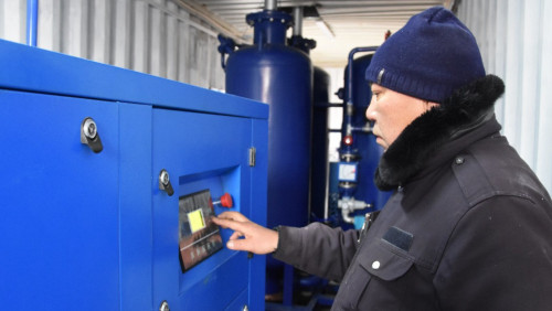 Қазалыда заманауи оттегі станциясы ашылды