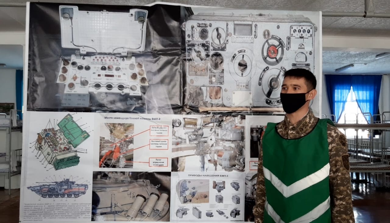 Әскерилер мамандық бойынша даярлықтан өтті