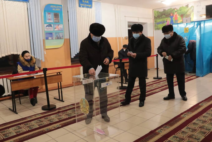 Жамбылдықтар сайлауға белсенді қатысуда