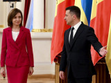 Молдованың жаңа президенті алғашқы шетелдік сапарына автокөлікпен барды