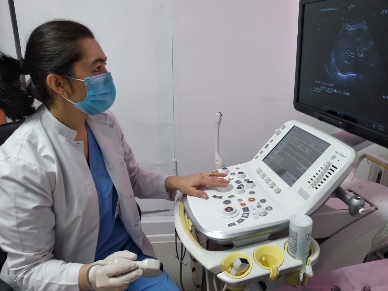 Кардиология институтында бауырды тексеретін бірегей УДЗ аппараты іске қосылды