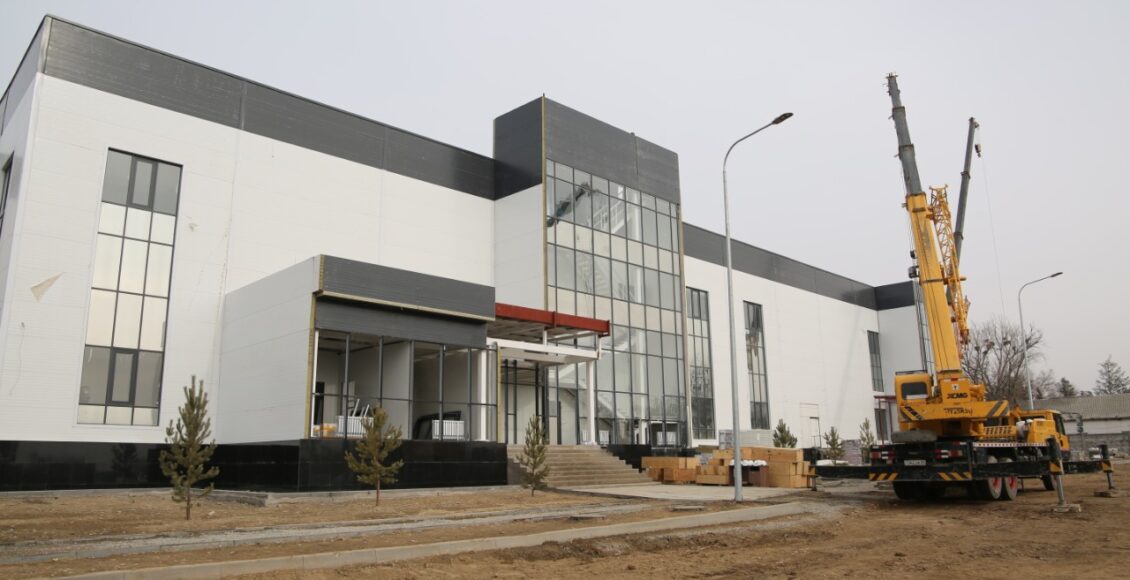 Қордайдағы биофармацевтикалық зауыттың құрылысы қарқын алды