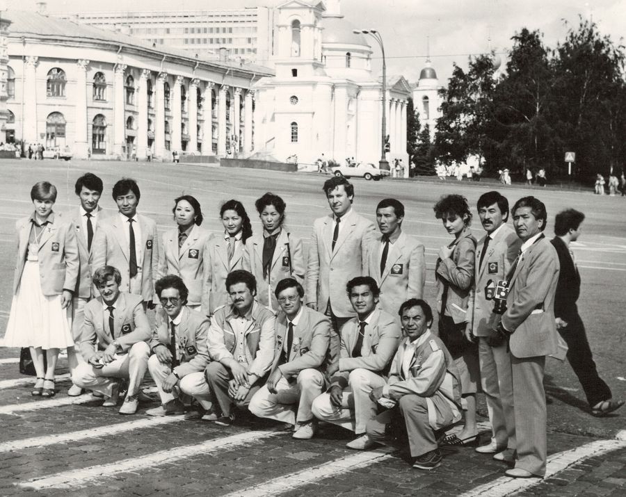 Мәскеу фестиваліне барғанда...