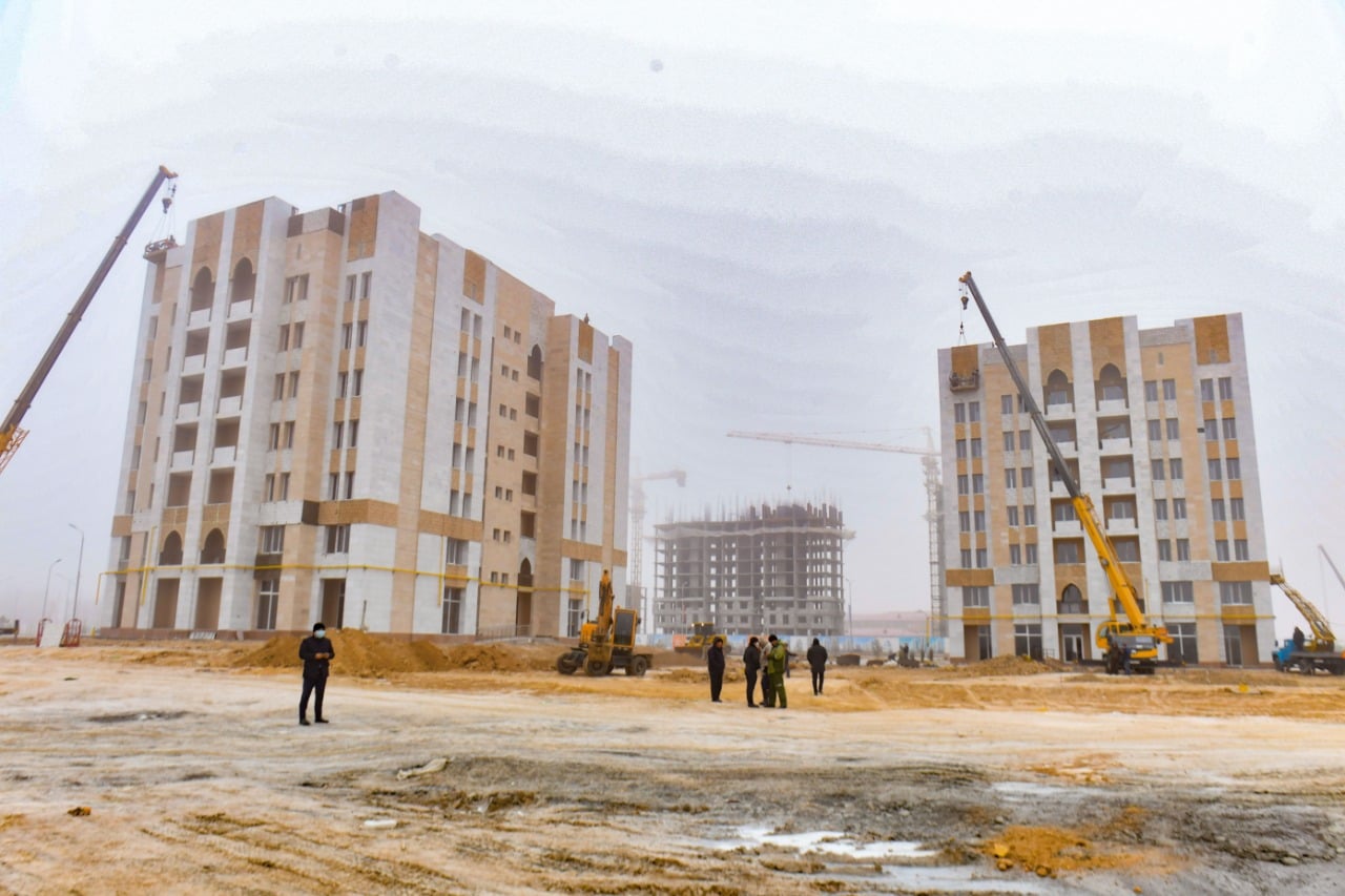 Түркістанда биыл 650 мың шаршы метр баспана пайдалануға берілмек