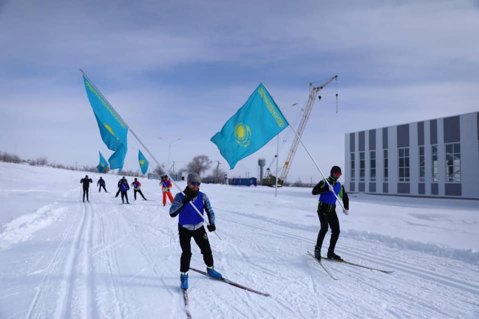Шаңғы роллерінде қайырымдылық істер марафоны өтті