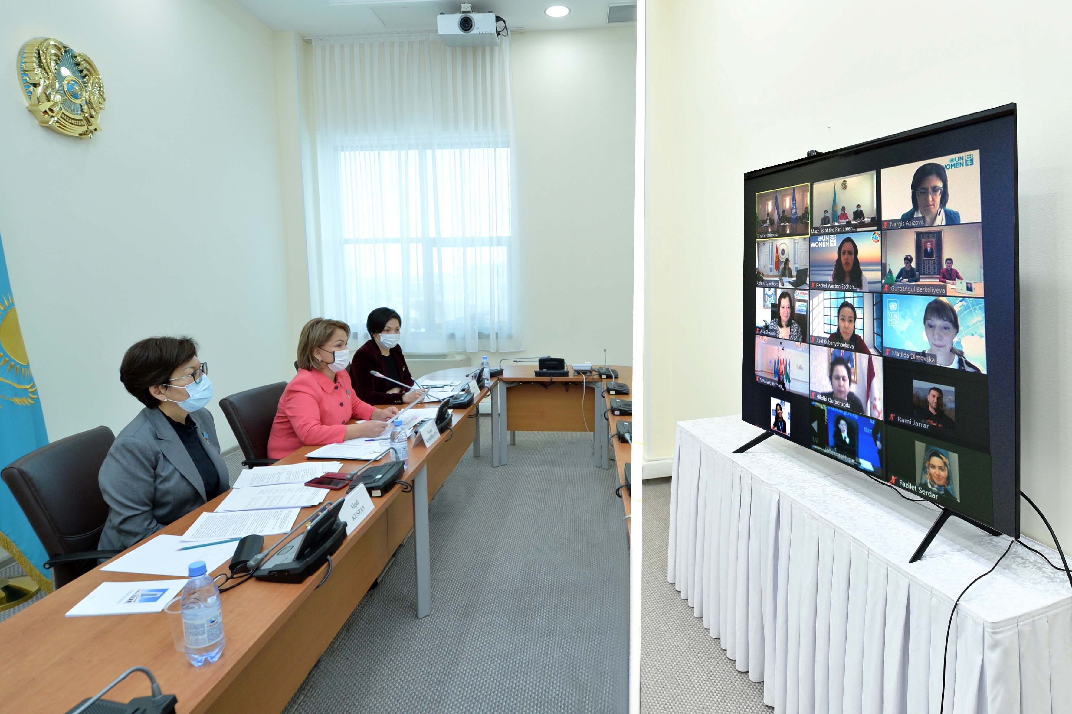 Мәжіліс депутаттары Орталық Азиядағы көшбасшы әйелдер диалогының консультацияларына қатысты