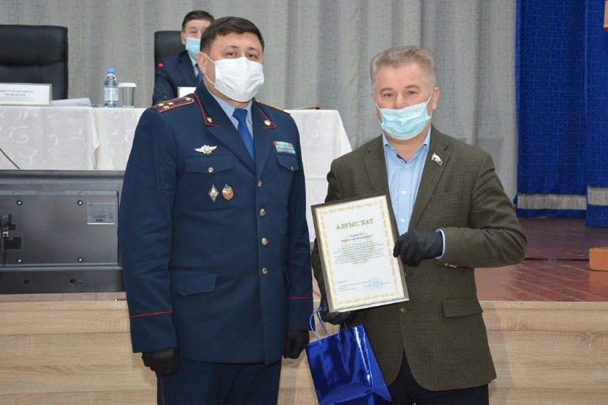 СҚО ПД бастығы халықпен кездесті